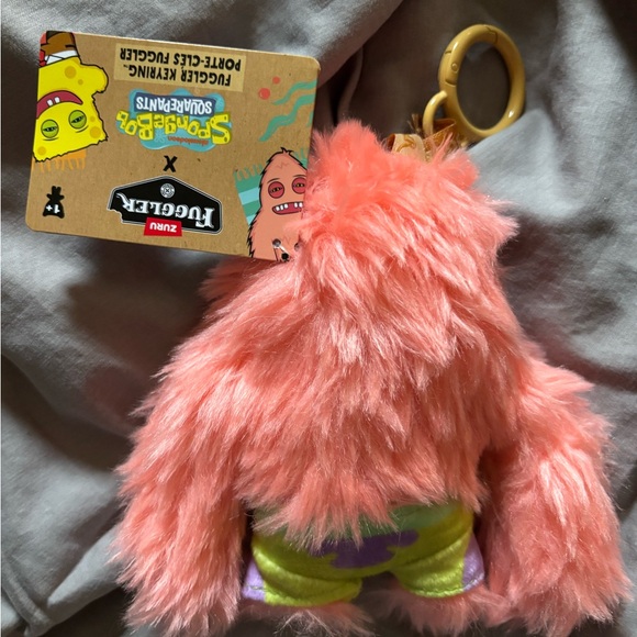 Patrick Star Fuggler Key Chain - Picture 3 of 5